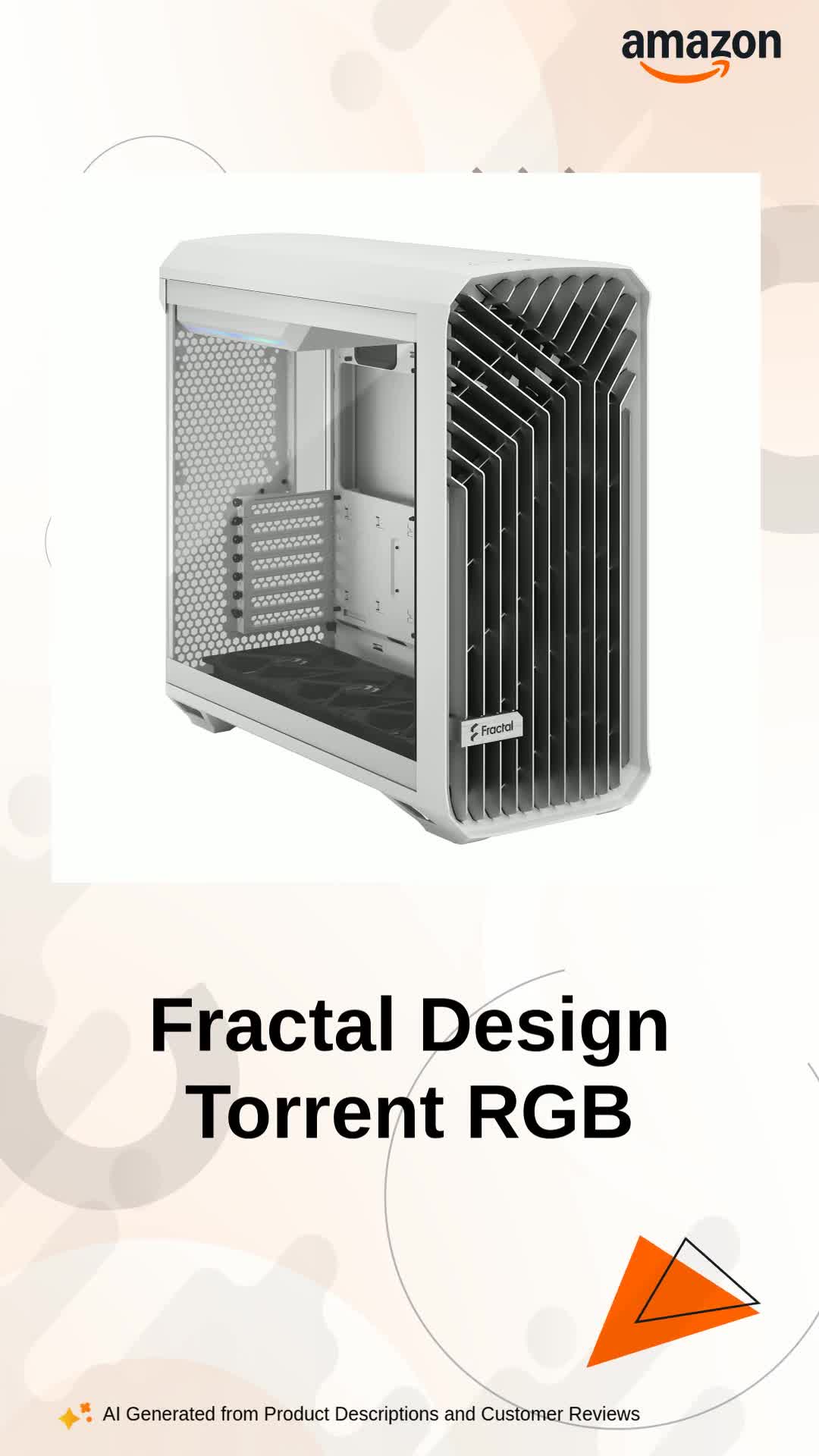 Amazon.in: Buy Fractal Design Torrent RGB White E-ATX Tempered