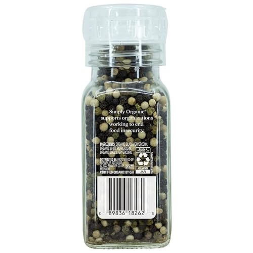 Miniatura 2 de Simply Organic Get Crackin, Mezcla de pimienta y maíz, 3 oz (85 g)