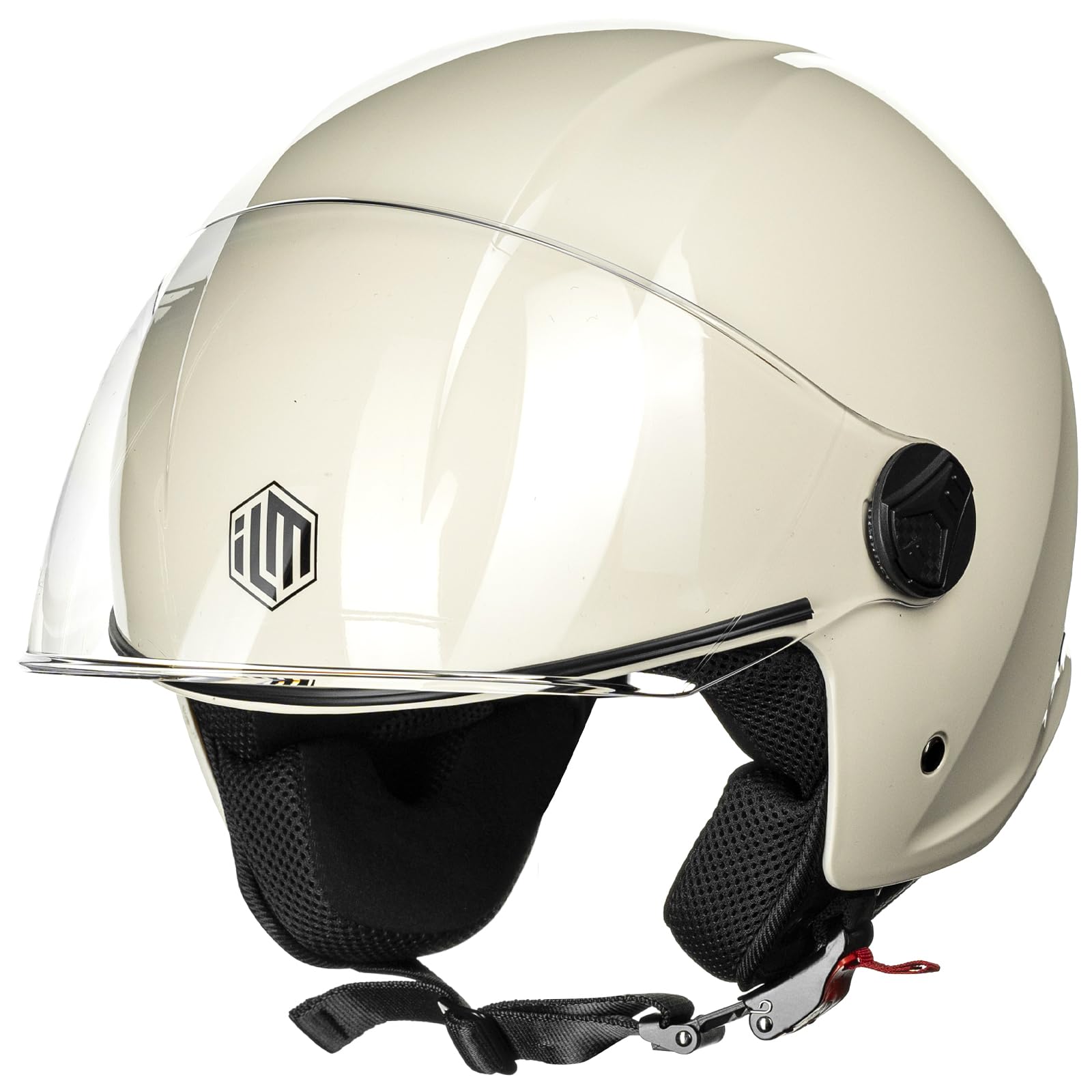 ILM Motorradhelm Retro Herren Damen Jethelm ECE2206 Modell WT506