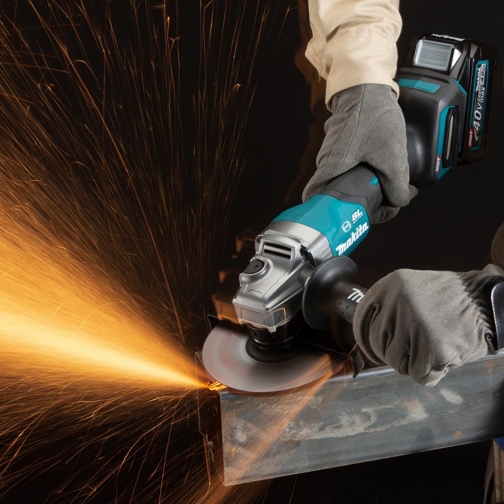 Miniamoladora BL 40Vmax XGT 150mm Palanca AFT marca Makita