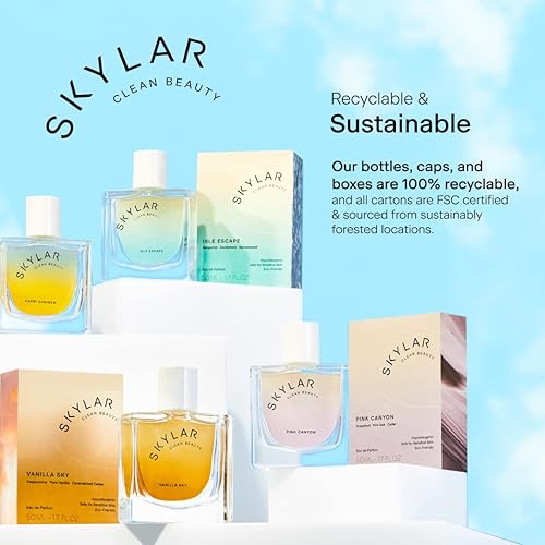 Miniatura 5 de Skylar - Perfume Willow Woods, Eau de Perfume, hipoalergénico y limpio, para mujeres y hombres, vegano y seguro, amaderado, con notas de pino,