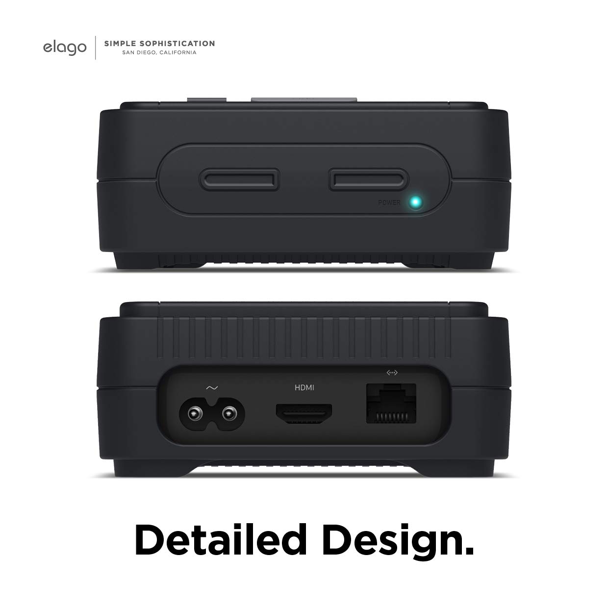 Amazon.com: elago T4 Case for Apple TV 4K & HD - Compatible with