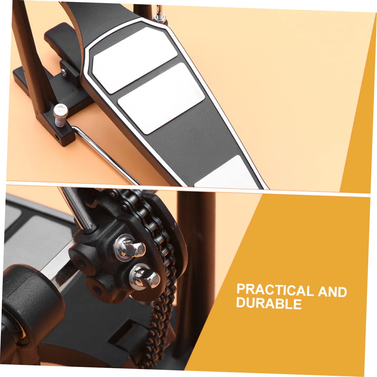 Pédale De Grosse Caisse Professionnelle Pour Batterie De Rechange Avec Angle Et Réglables Accessoire Pratique Pour Percussion