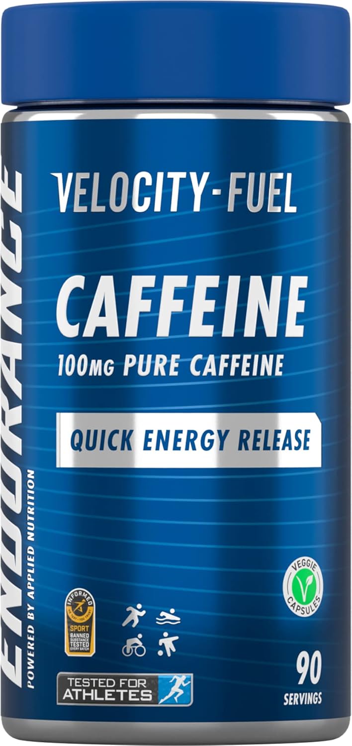 Applied Nutrition Endurance Caffeine Capsules 100mg VelocityFuel