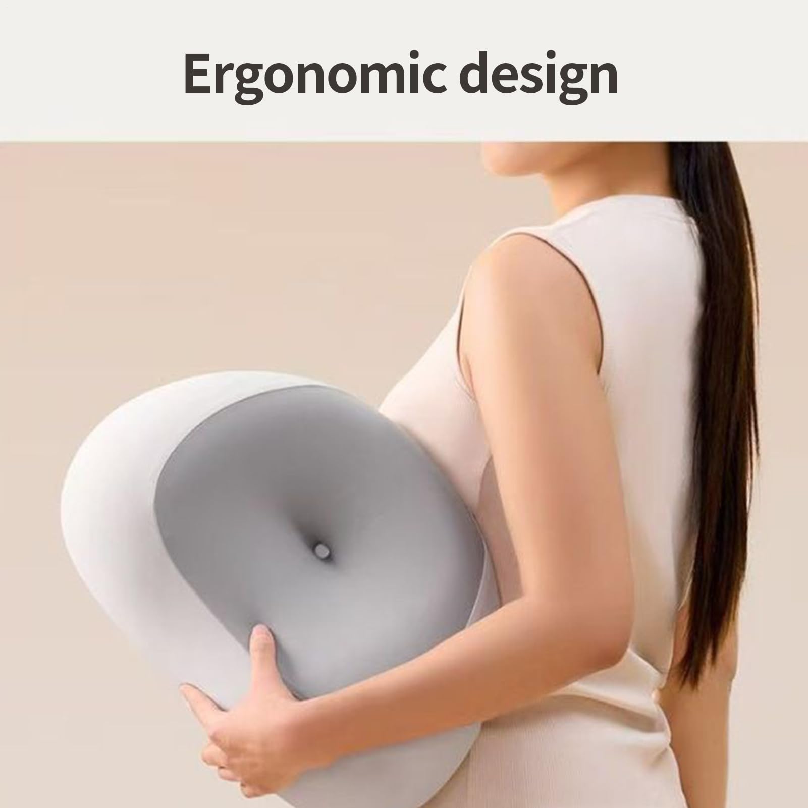 Almohada Cervical De Cuello Cojín Ortopédico Accesorios de Cama para | Almohada De Cama Ergonómica Viscoelástica Para Hombro Abajo Casa Viajes TV Lectura Cama Siesta