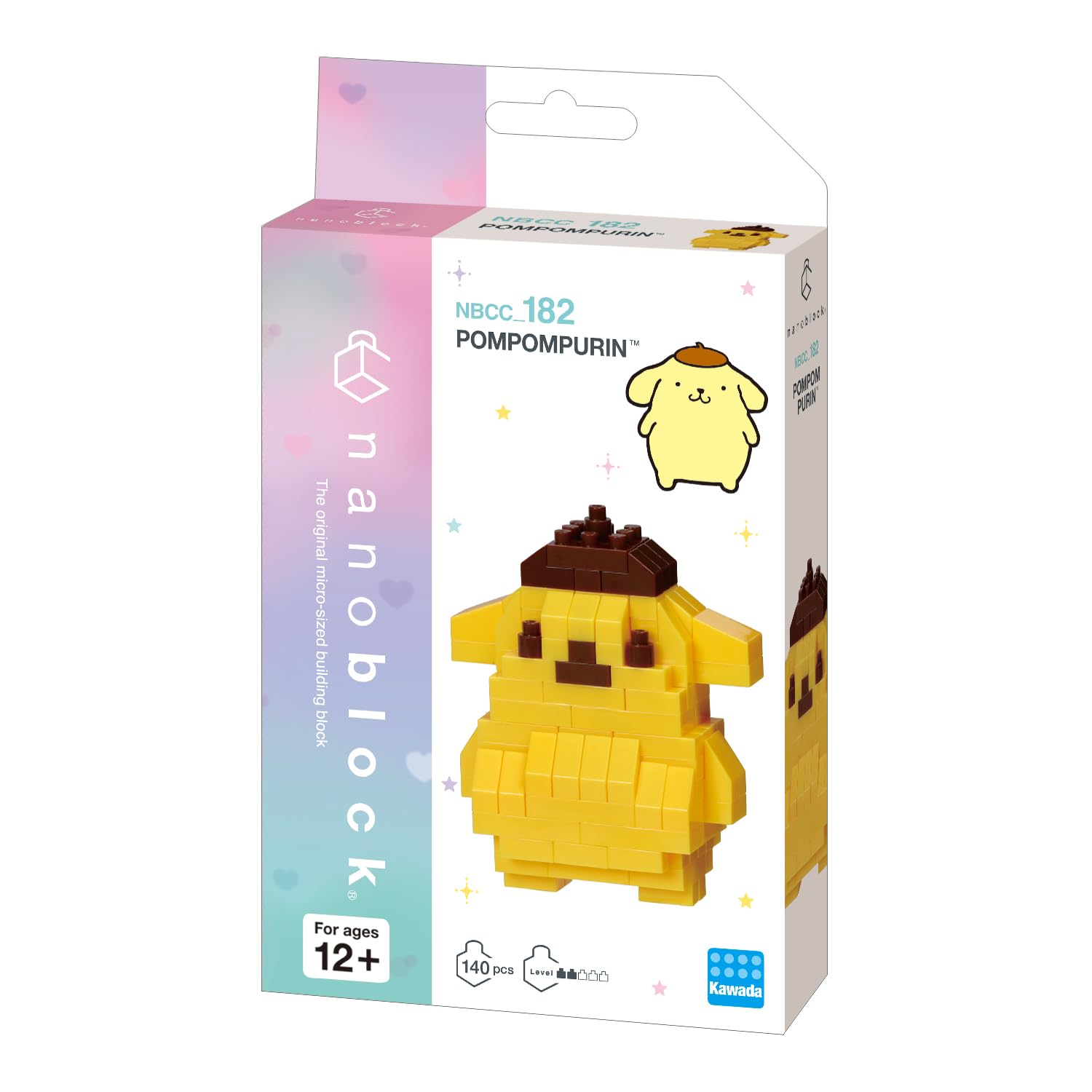 SANRIO NANOBLOCK CHARACTER COLLEZIONE POMPURINO V2