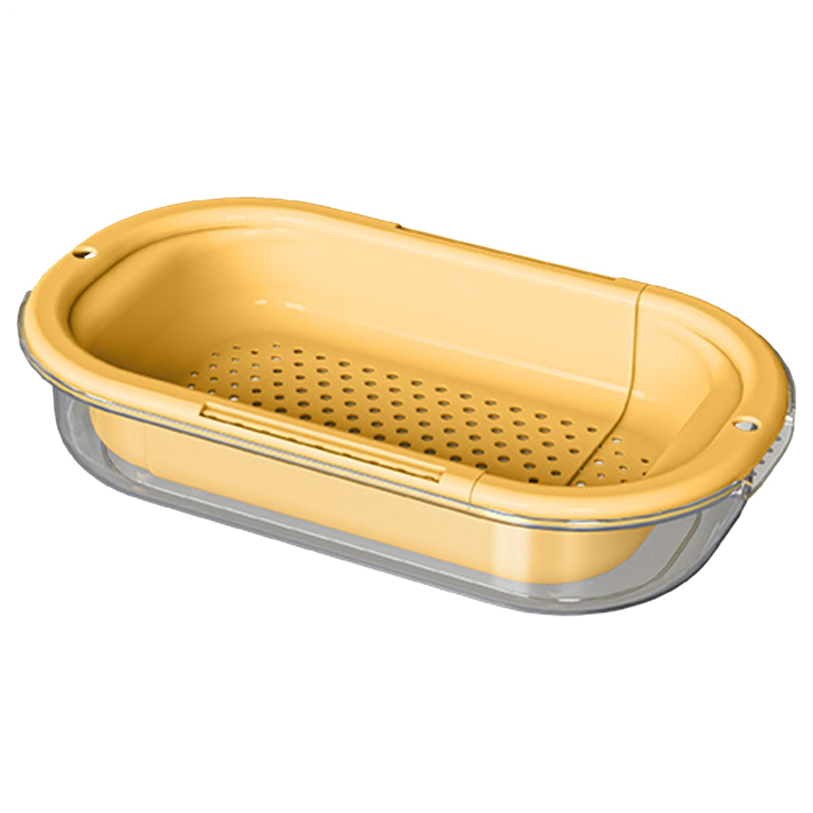 Panier égouttoir extensible de cuisine passoire évier gain de place