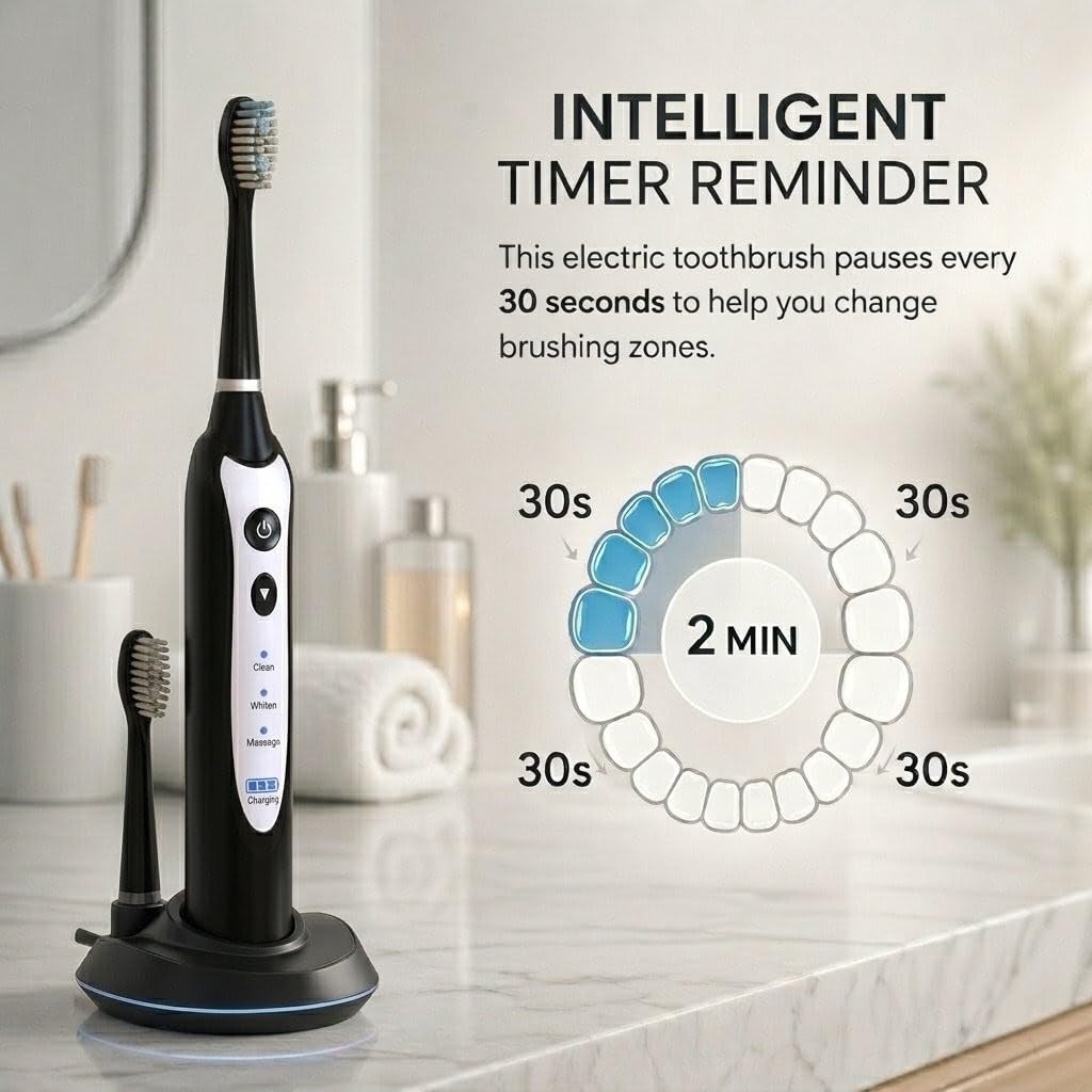 Amazon.co.jp: ソニック 電動歯ブラシ 大人用 歯ブラシ交換ヘッド5個 Amazon.co.jp: ソニック 電動歯ブラシ 大人用 歯ブラシ交換ヘッド5個