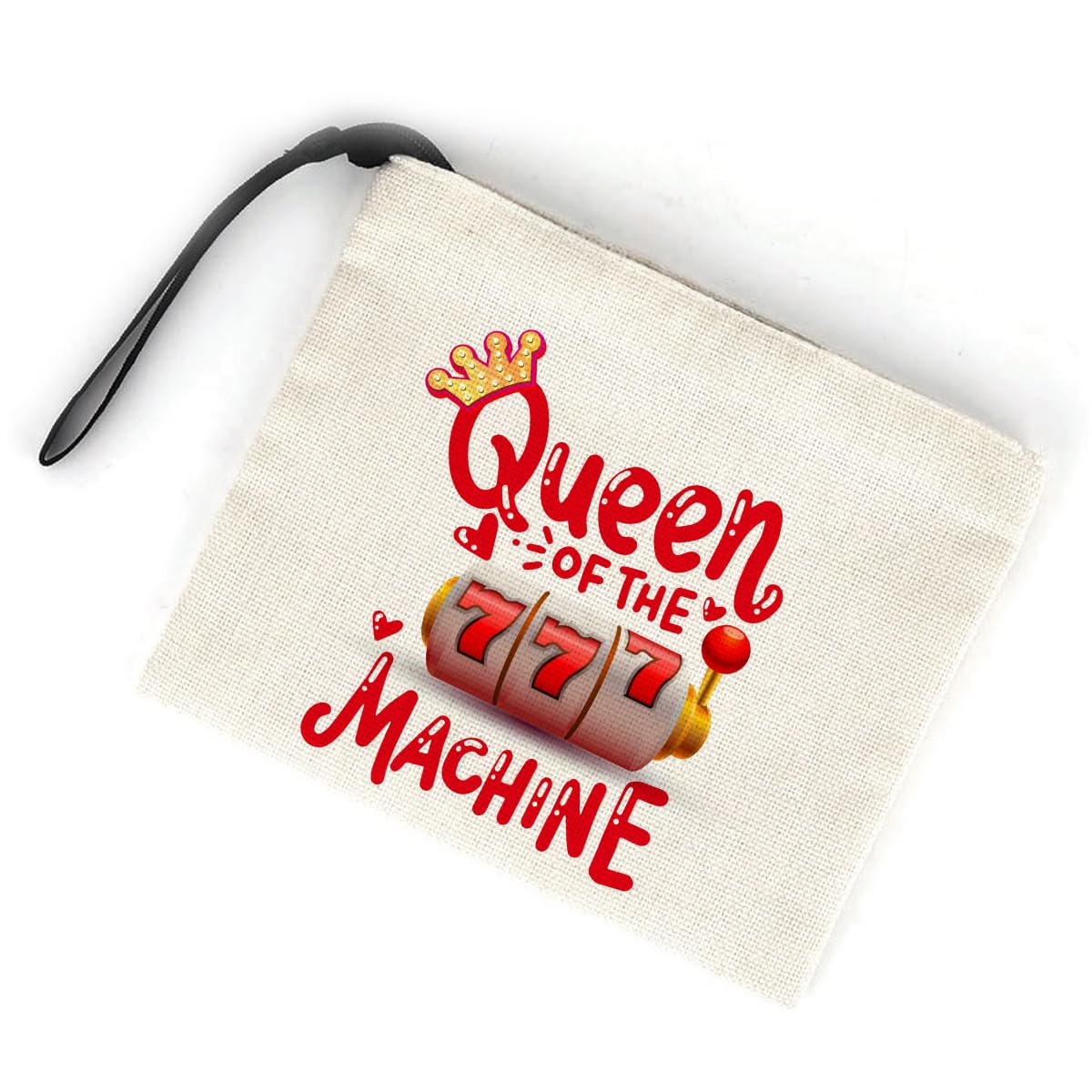 Funny Gambler Gift Casino Gifts Cosmetic Bag Christmas Birthday Graduation Gift for Women Friends Her Sister Casino Gambling Lovers Gift Makeup Bag