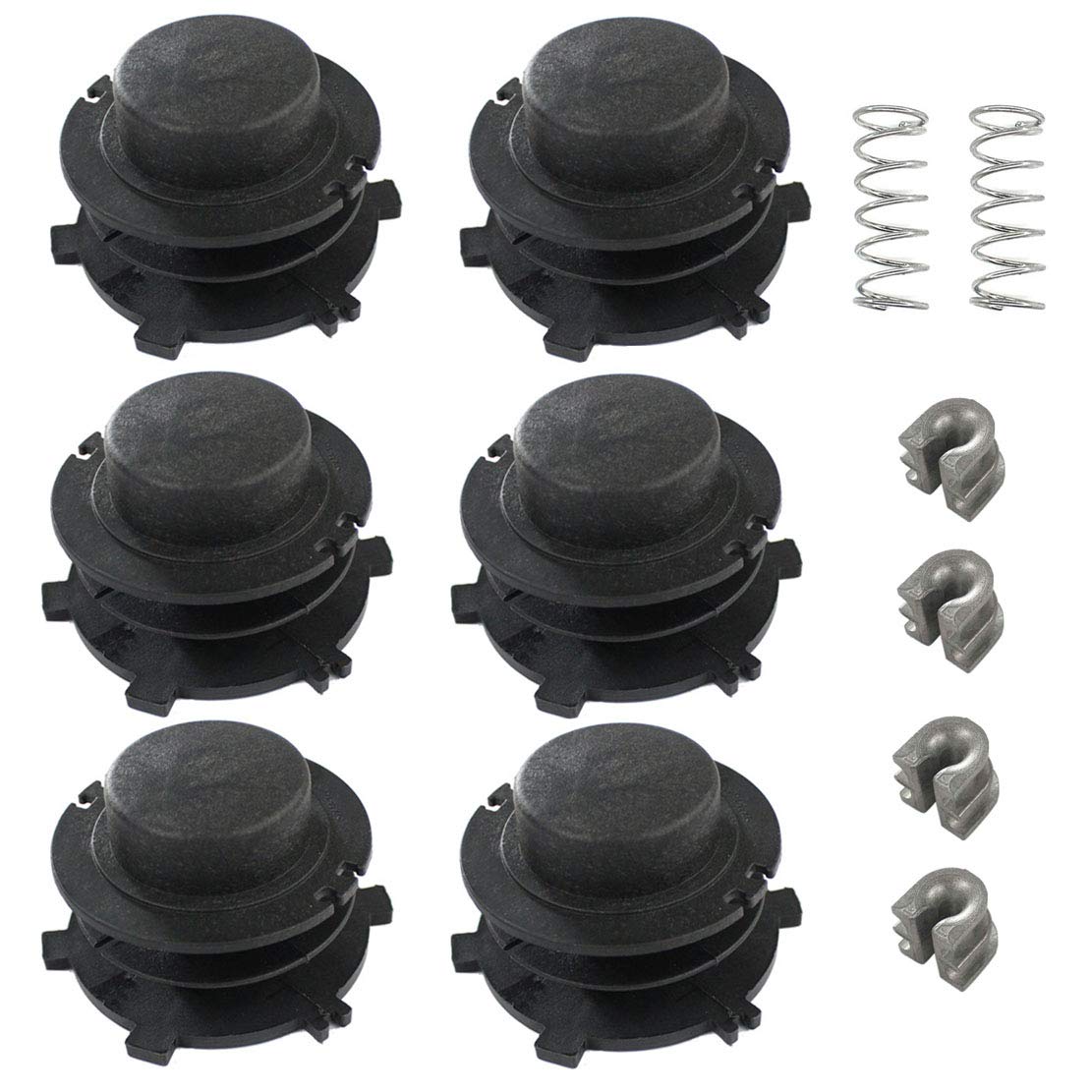 Aisen Trimmer Head Bobbins Spool String Trimmer Bump Head Cover Thread Guide for Stihl Autocut 25-2 FS44 FS55 FS70 FS76 FS80 FS83 FS85 FS90 FS100 FS110 FS100RX FS120 FS130 FS200