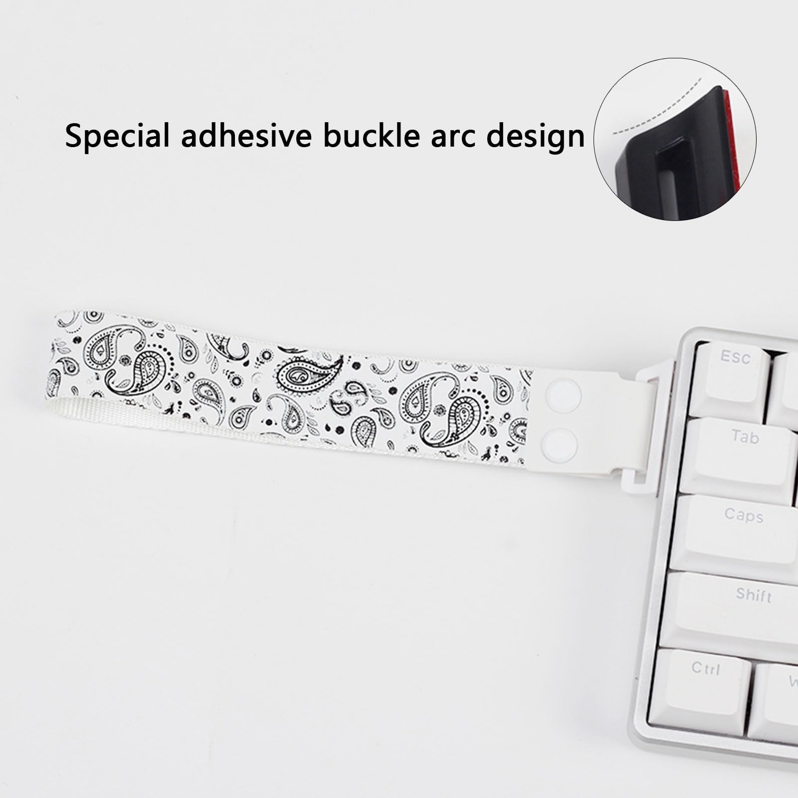 Kangnice Stylish Keyboard Strap Fire68 Strap for Enhances Aesthetics and Comfortable Keyboard Carrying Rope Removable