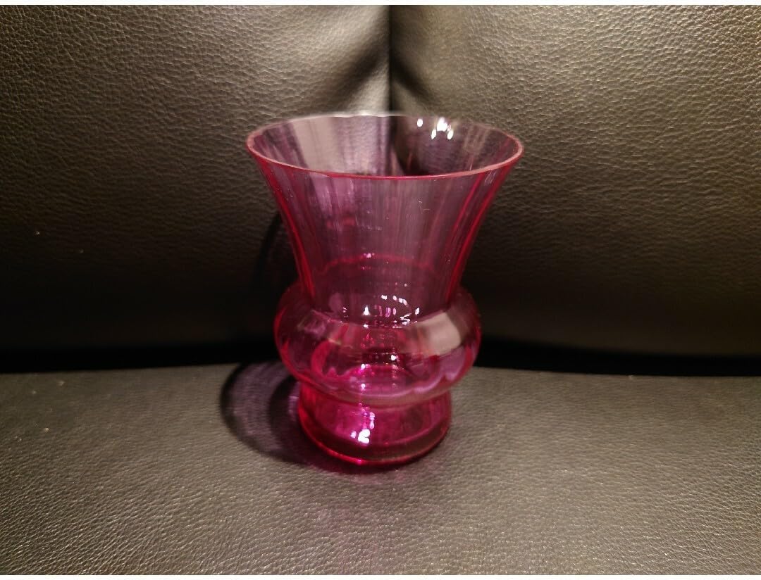 バカラ/フラワーベース/シャルダンピオニー 美品・箱付き】バカラ