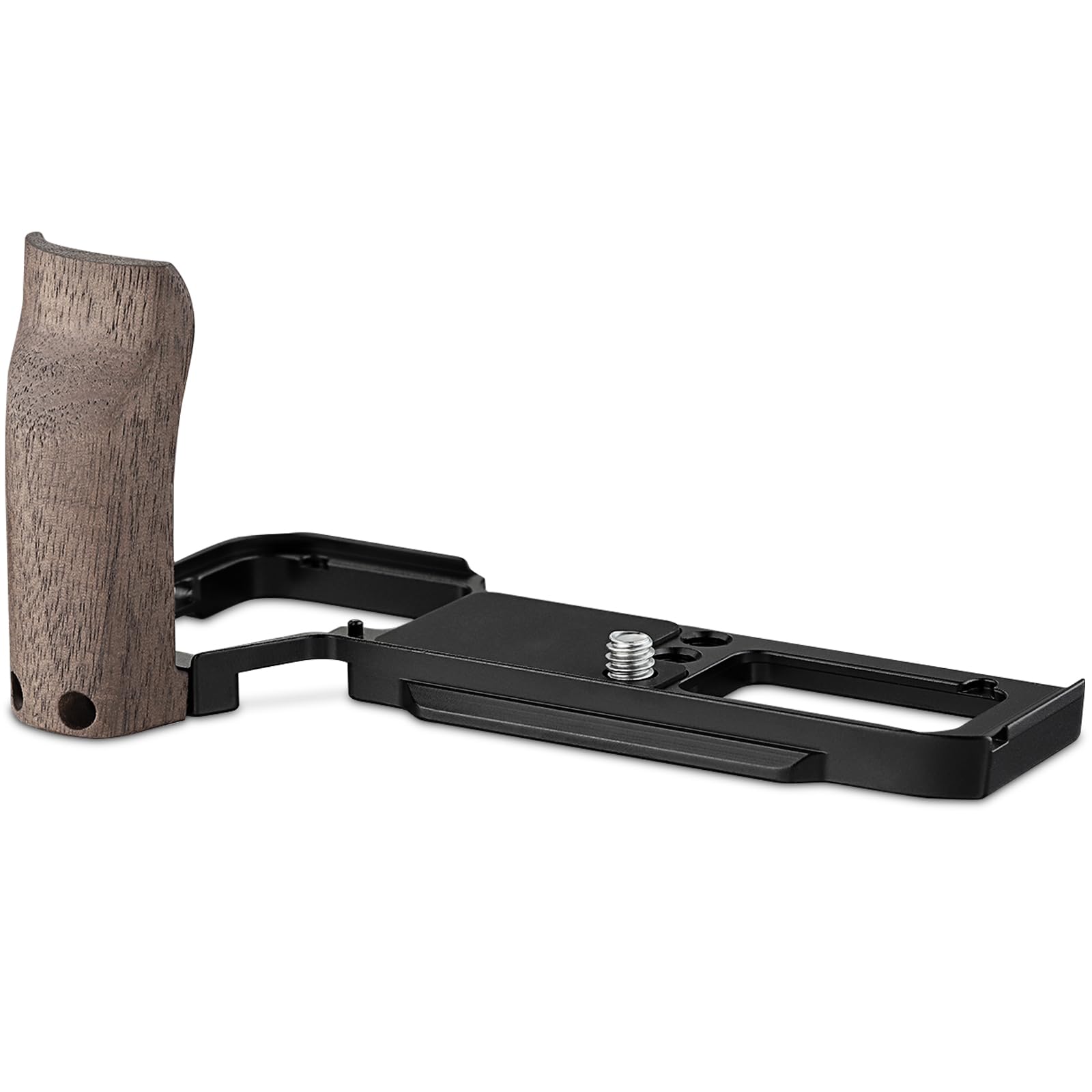 Haoge Wooden Side Handle for Sony A7CR a7cii Camera - Handgrip L-Shape Bracket Grip with Built-in Arca Quick