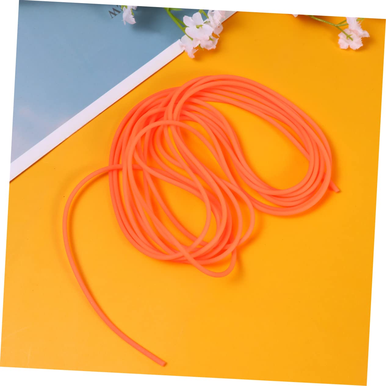 UKCOCO 10 Piezas 3 Cordón De Cuentas De Cristal Cuerdas De Abalorios Cuerda Para Hacer Joyas Hilos Para Hacer Joyas De Silicona Pulsera De De Silicona Collar DIY Material