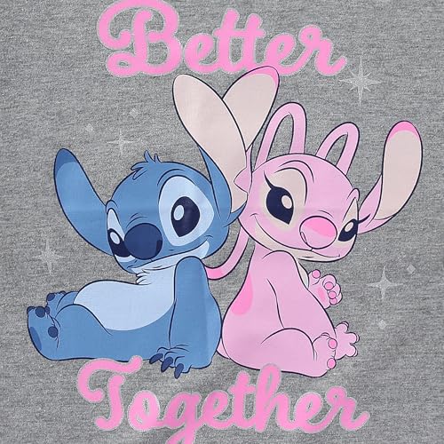Image of Disney Lilo & Stitch Angel Girls Short Sleeve T-Shirt for Big Kids