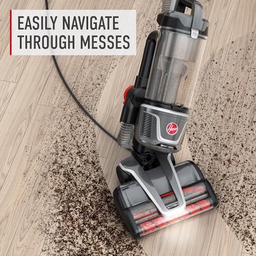Hoover UH77200V Windtunnel All-Terrain Dual Brush Roll Bagless Upright Vacuum Cleaner Machine thumb #5