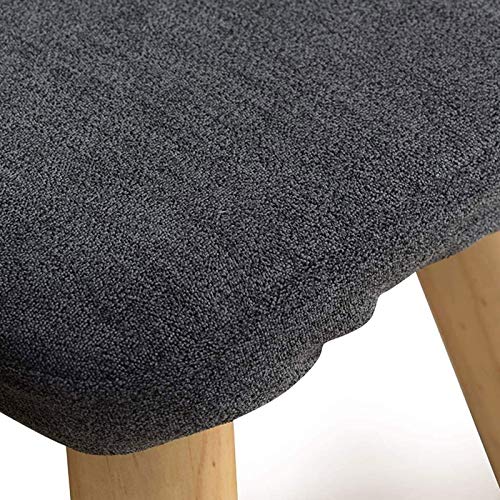 Taburete cuadrado multifunción para salón y dormitorio moderno 4
