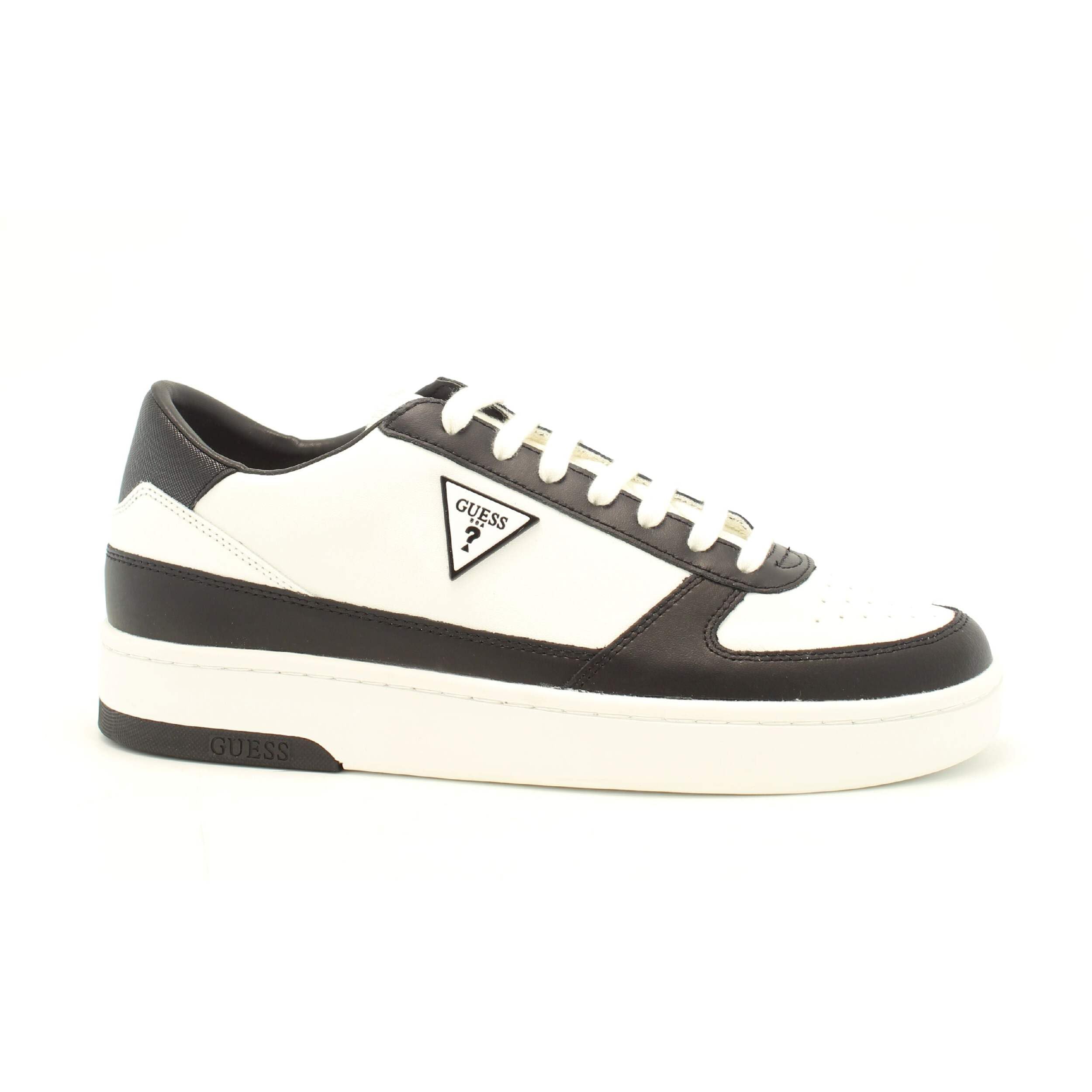 GUESS FM7SILLEA12WHBLA SILEA Men White Black UK 9