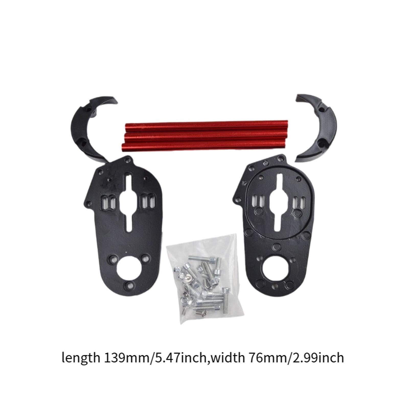 F Fityle Support de Planche à roulettes, Ensemble de Moteurs de Camion, Support Support avec Couvercle de Garde, Accessoires de Pont à Moteur à roulettes