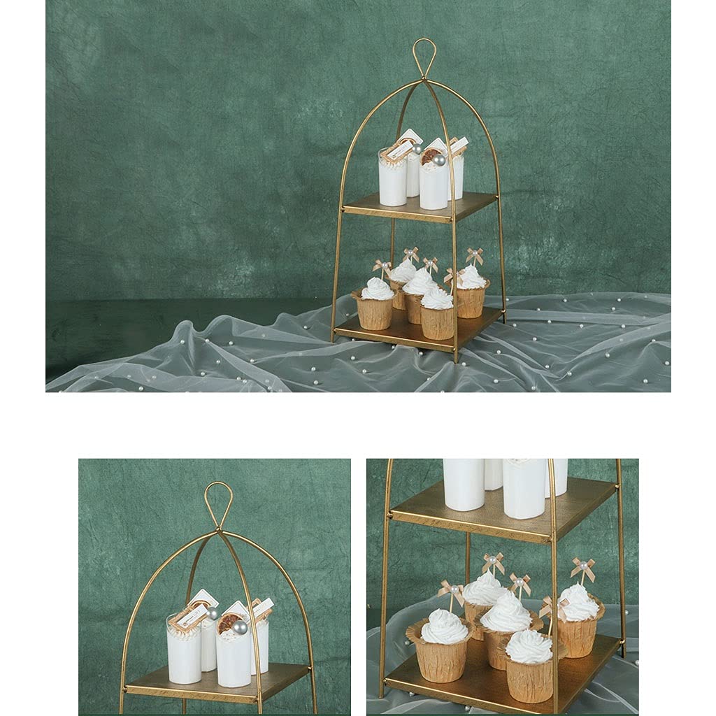 Soporte Retro de hierro forjado for postres
