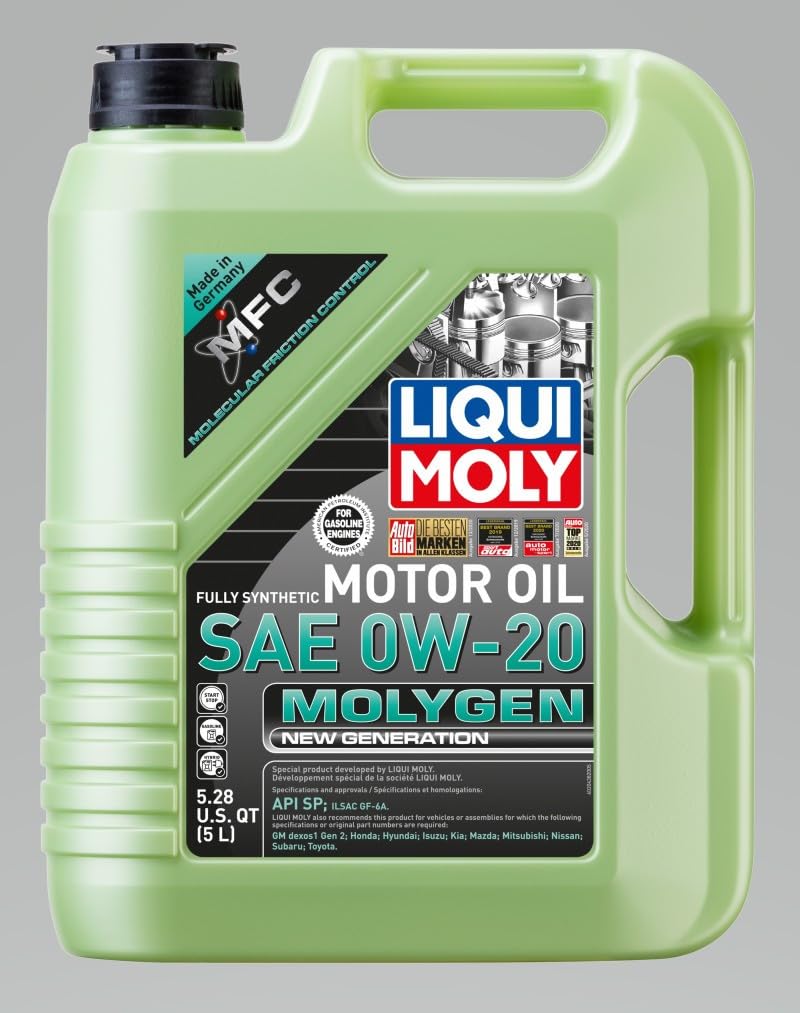 Amazon.com: Liqui Moly Molygen New Generation SAE 0W-20 |Full