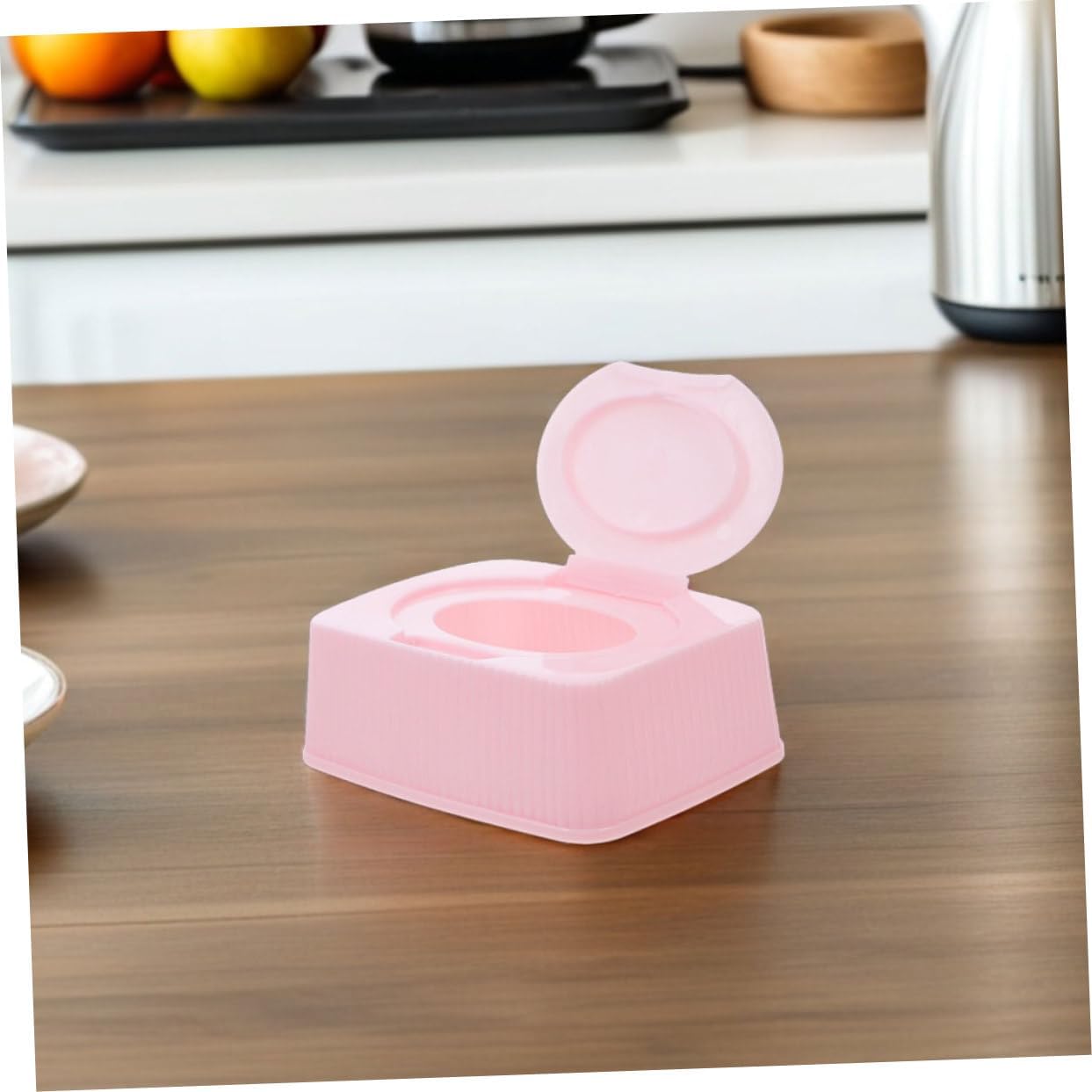 5pcs Portable Wipes Dispenser Box Travel Wet Tissue Holder Diaper Storage Easy Access Safe for Home Office