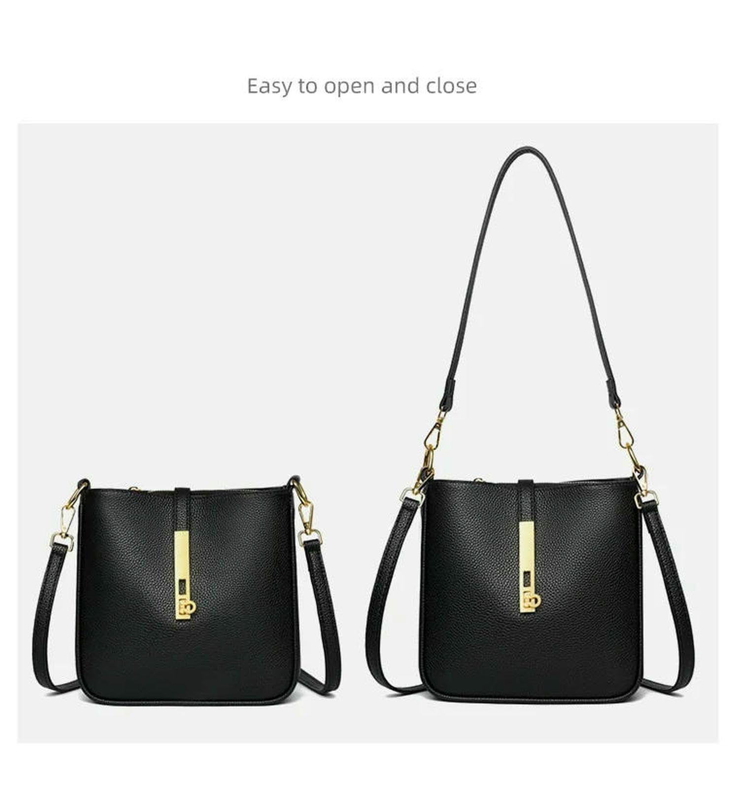 Borsa Donna Crossbody A Tracolla Leggera Pu per Le Donne-White