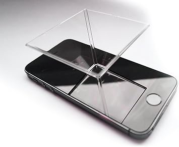 Spectre Smartphone 3D Hologram projector   Value pack of 2 included.