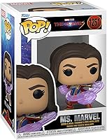 Vista 1 de Funko Pop! Vinyl: The Marvels - Ms. Marvel - Figura de vinilo coleccionable - Idea de regalo - Producto oficial - para niños y adultos - Fans
