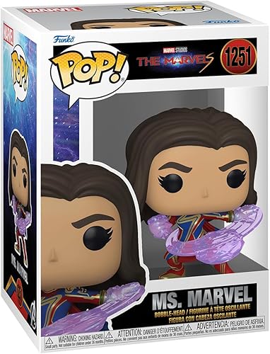 Funko Pop! Vinyl The Marvels - Ms. Marvel - Figura de vinilo coleccionable - Idea de regalo - Producto oficial - para niños y adultos - Fans de