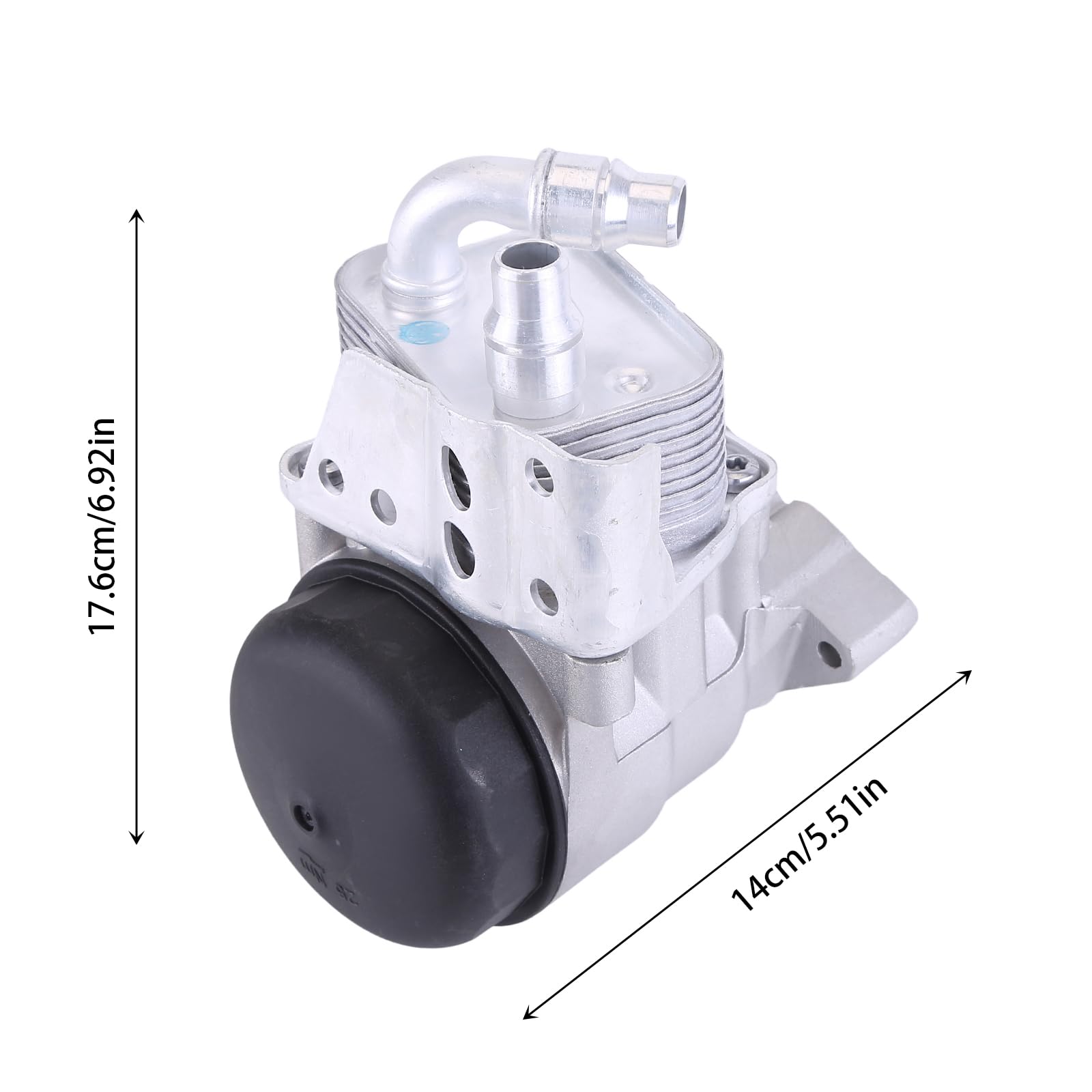 Junta de filtro de enfriador de aceite, compatible con E81 E46 E90 1.6 1.8 2.0 N42 N43 N45 N46 11427508966, 11427508967 carcasa de filtro de aceite filtro de aceite