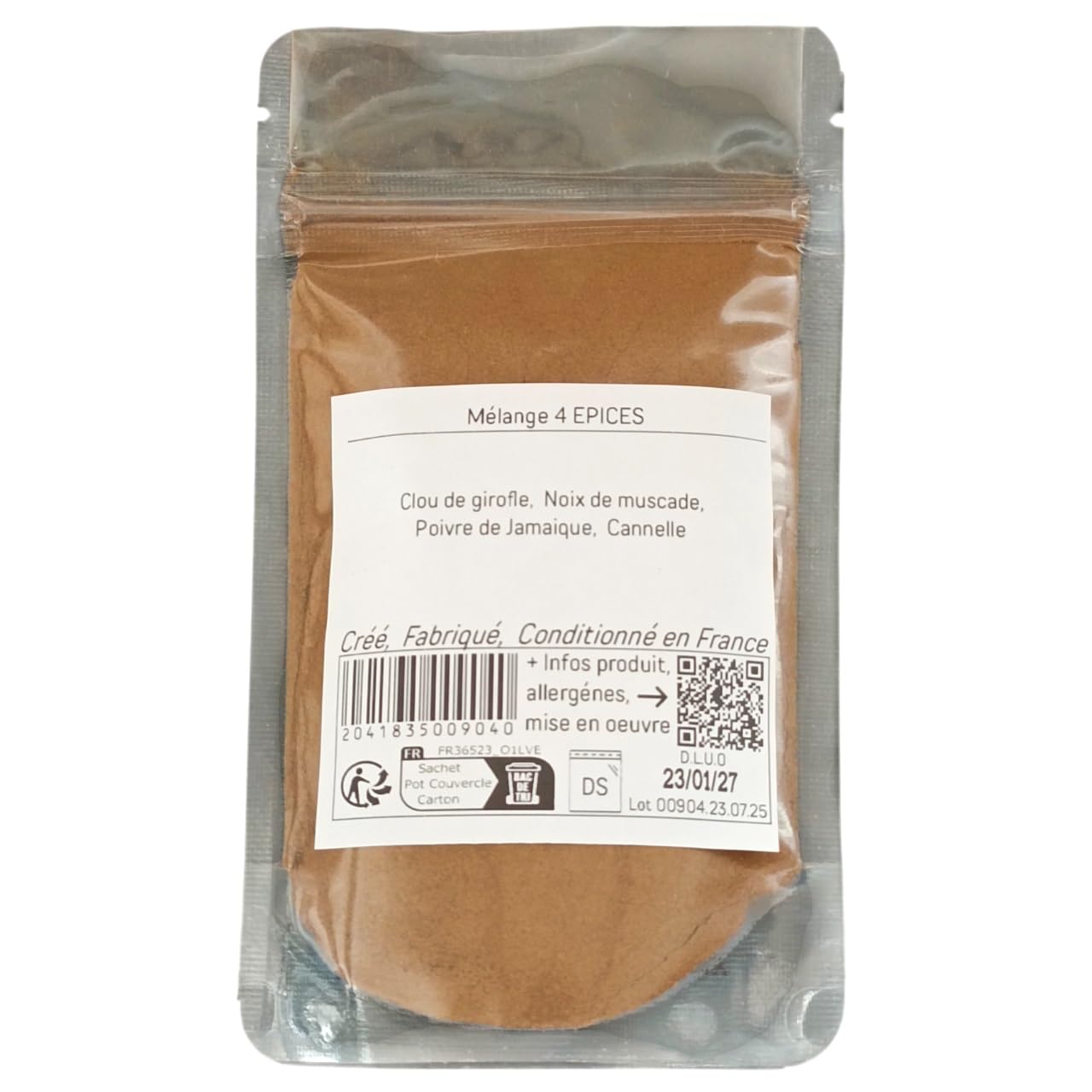 Mélange 4 EPICES 500g XL | Les Epices DeLACO