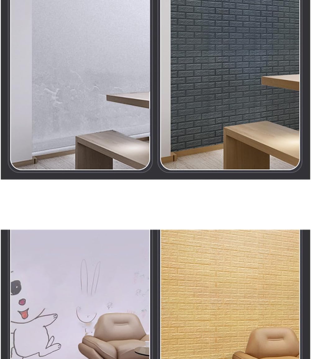 [YXSNG] 壁紙 壁紙シール 70cm&times;77cm のり付き 節電 リメイクシート ウォールステッカー 貼り替え 補修 ホワイト