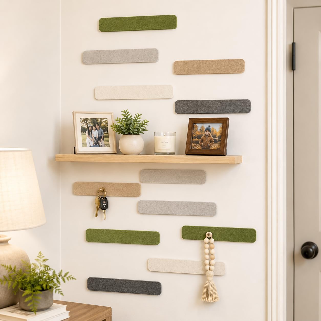 Felt Bulletin Board Strips 10Pcs 13"x2",Small Cork Board Strips image 4