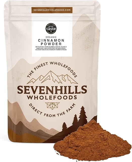 Sevenhills Wholefoods Organic Raw Cinnamon Powder (True Ceylon) 500g
