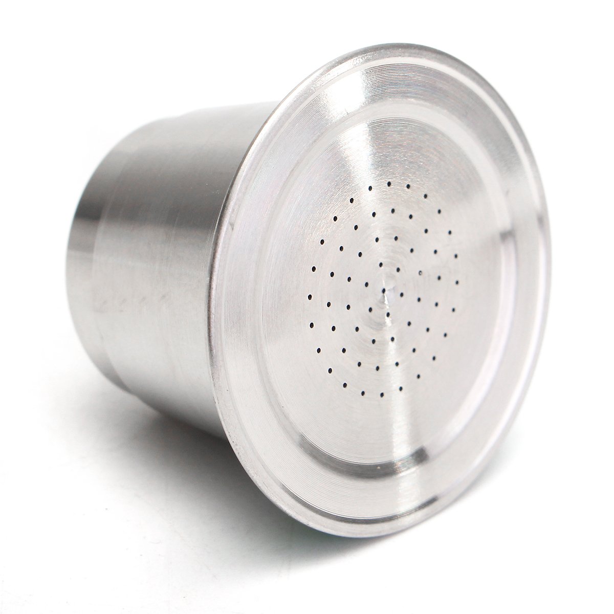 RanDal Copa Cápsula De Café De Molienda Fina De Acero Inoxidable Reutilizable Recargable Para Nespresso