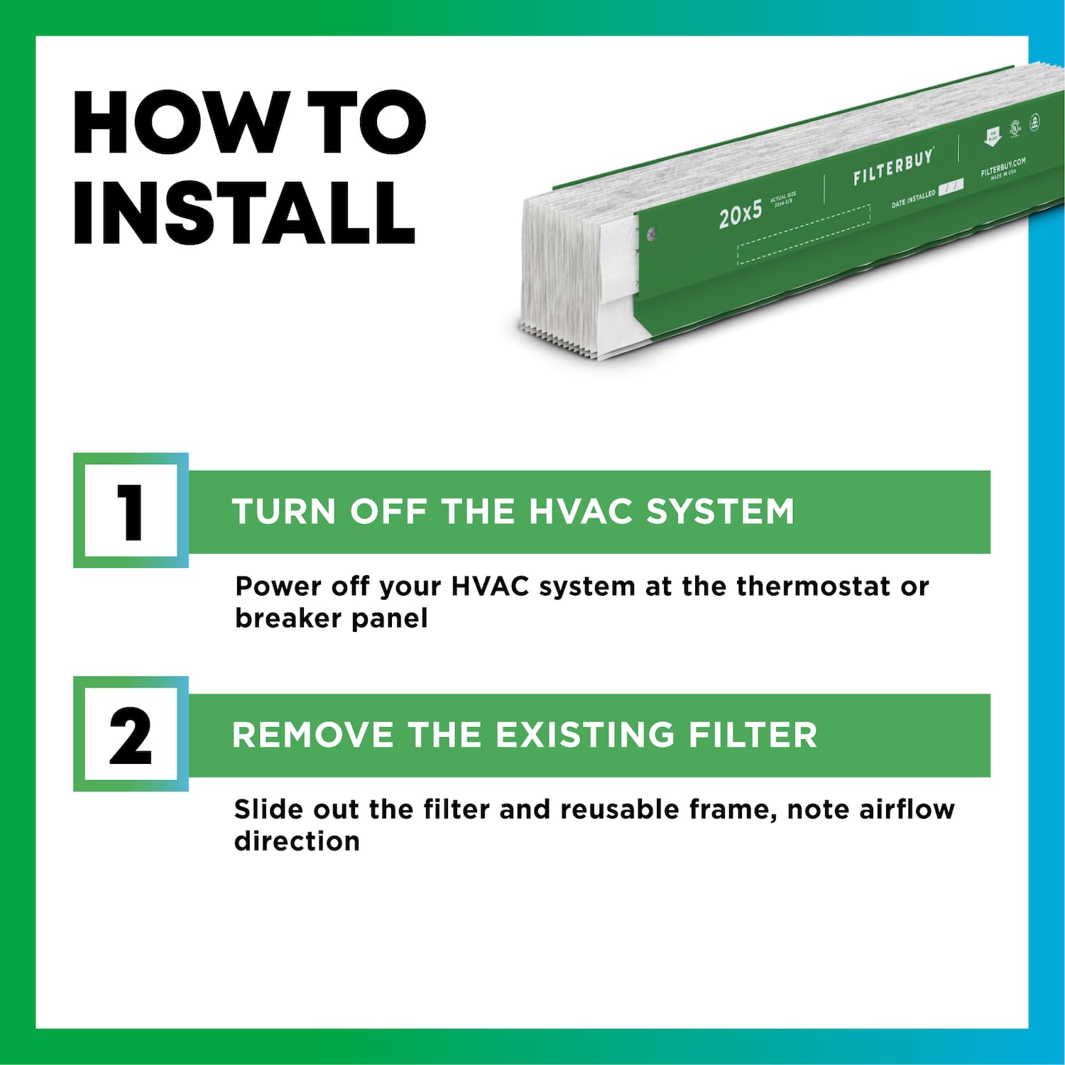 BAYFTAHEXM2 Trane / FLR06231 American Standard Filter