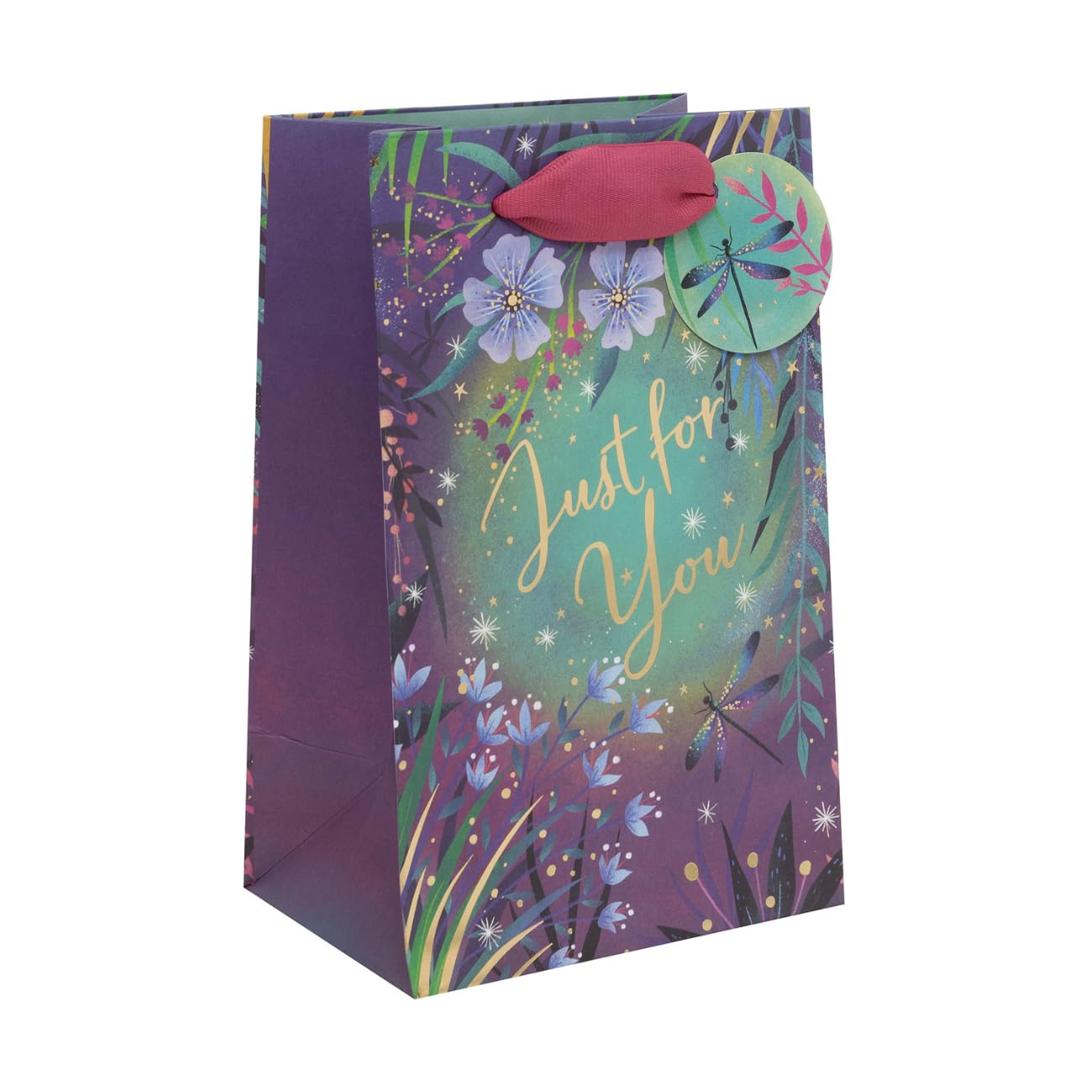 Ballyhoo Enchanted Pool Perfume Gift Bag, for Birthdays and Other Celebrations, Perfect for Smaller Presents, 12.7 x 20.3 x 10 cms, Multi-Coloured