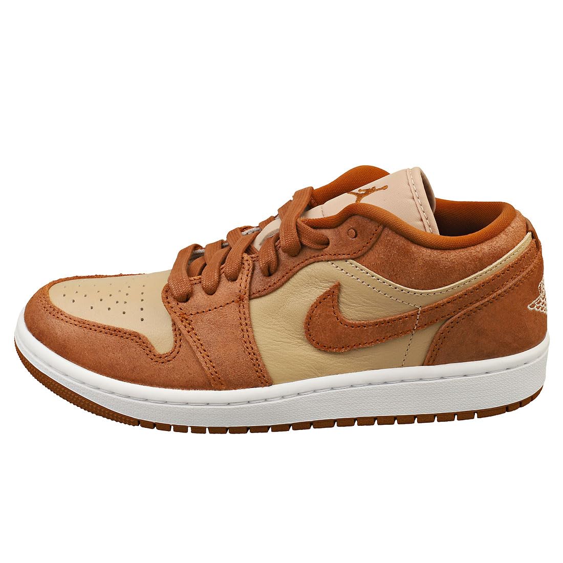 Jordan FJ3453 200 Chaussures basses pour femme 1 Low SE Legend MD Marron/café, Legend Md Brown/Legend Coffee, 42 EU