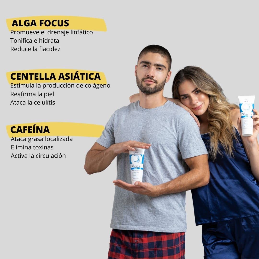 PACK GEL TONIFICANTE Y GEL REDUCTOR VIVALA ~Efecto frío y efecto caliente~