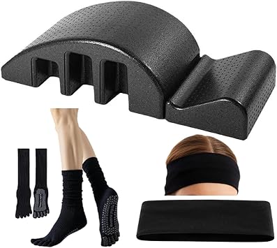 Spine Corrector Pilates, S Curve for Balance Pilates Spine Corrector Equipment Core Strengthening and Back Pain Relief