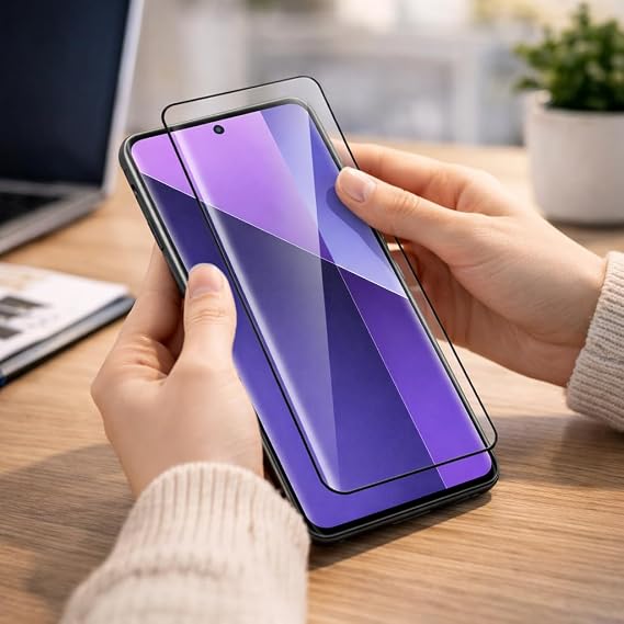 Redmi Note 13 Pro Plus Uyumlu Polymer Nano Ekran Koruyucu Tam Kaplayan