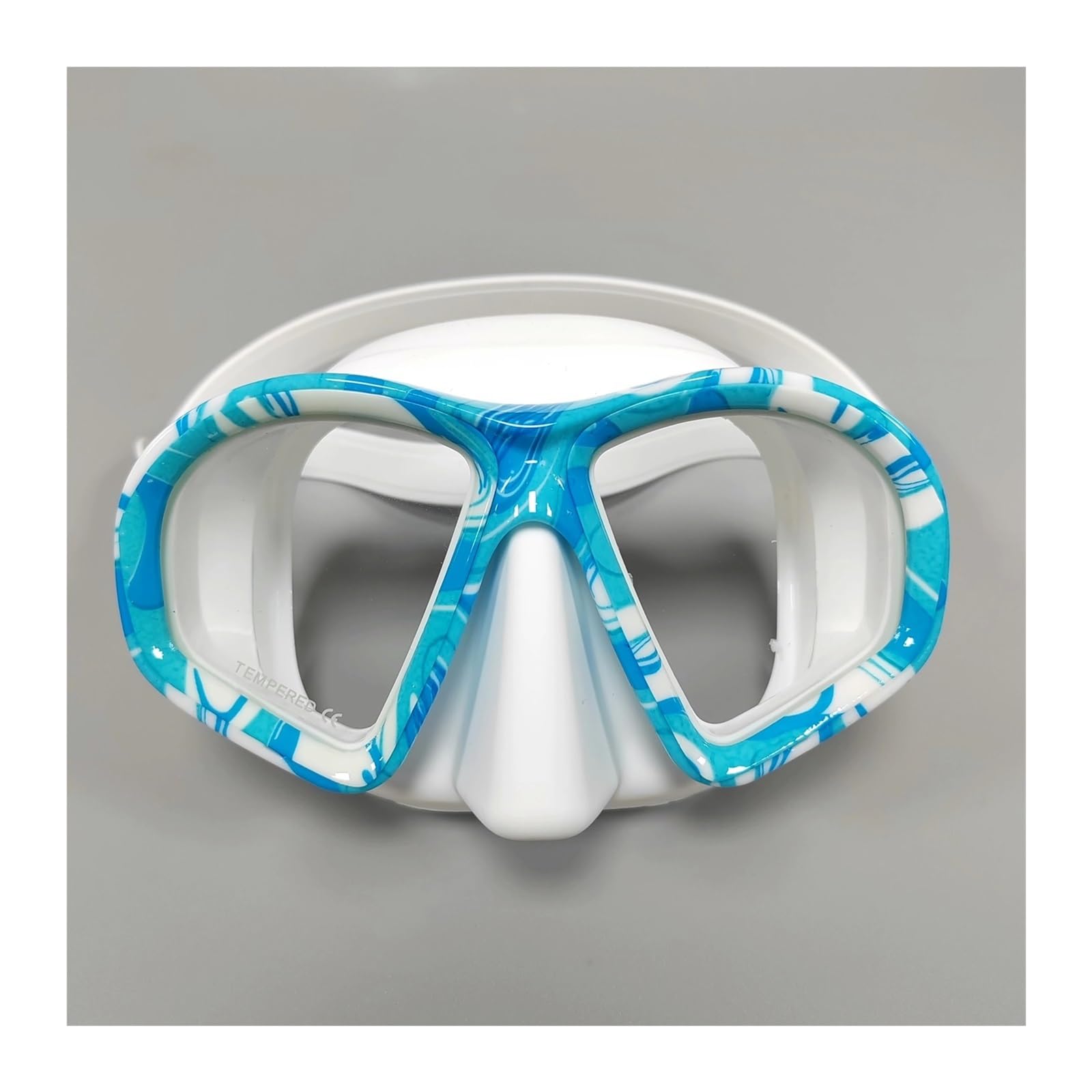Masque Masque plongée Masque de plongée sous-Marine Camouflage Anti-buée équipement de pêche au harpon Masque de Natation