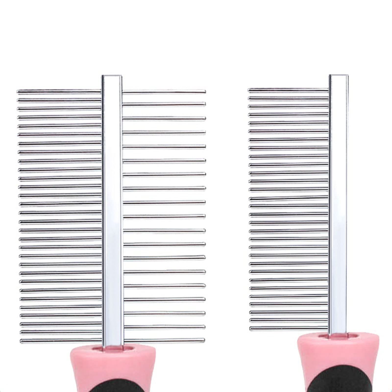 DieffematicSZ Peine Perra Cat cepillo para mascotas para mascotas para cachorro para perros pequeños perros para el cabello de doble cara mascotas de belleza herramienta para mascotas productos para m