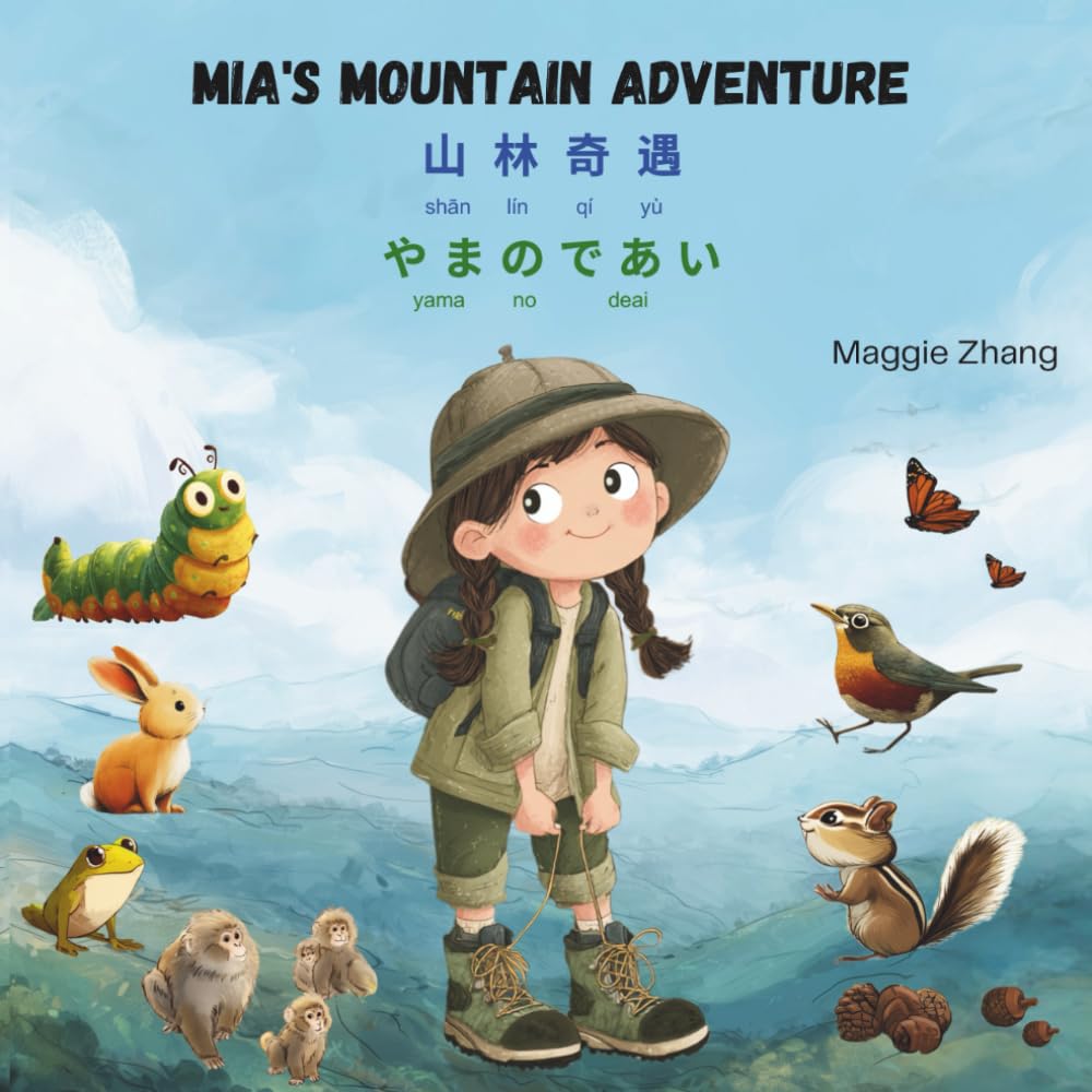Mia's Mountain Adventure: A Multilingual Children’s Book in English, Chinese, and Japanese with Pinyin and Romaji – Perfect for Kids Ages 2–8: 3 (Multilingual Adventures)