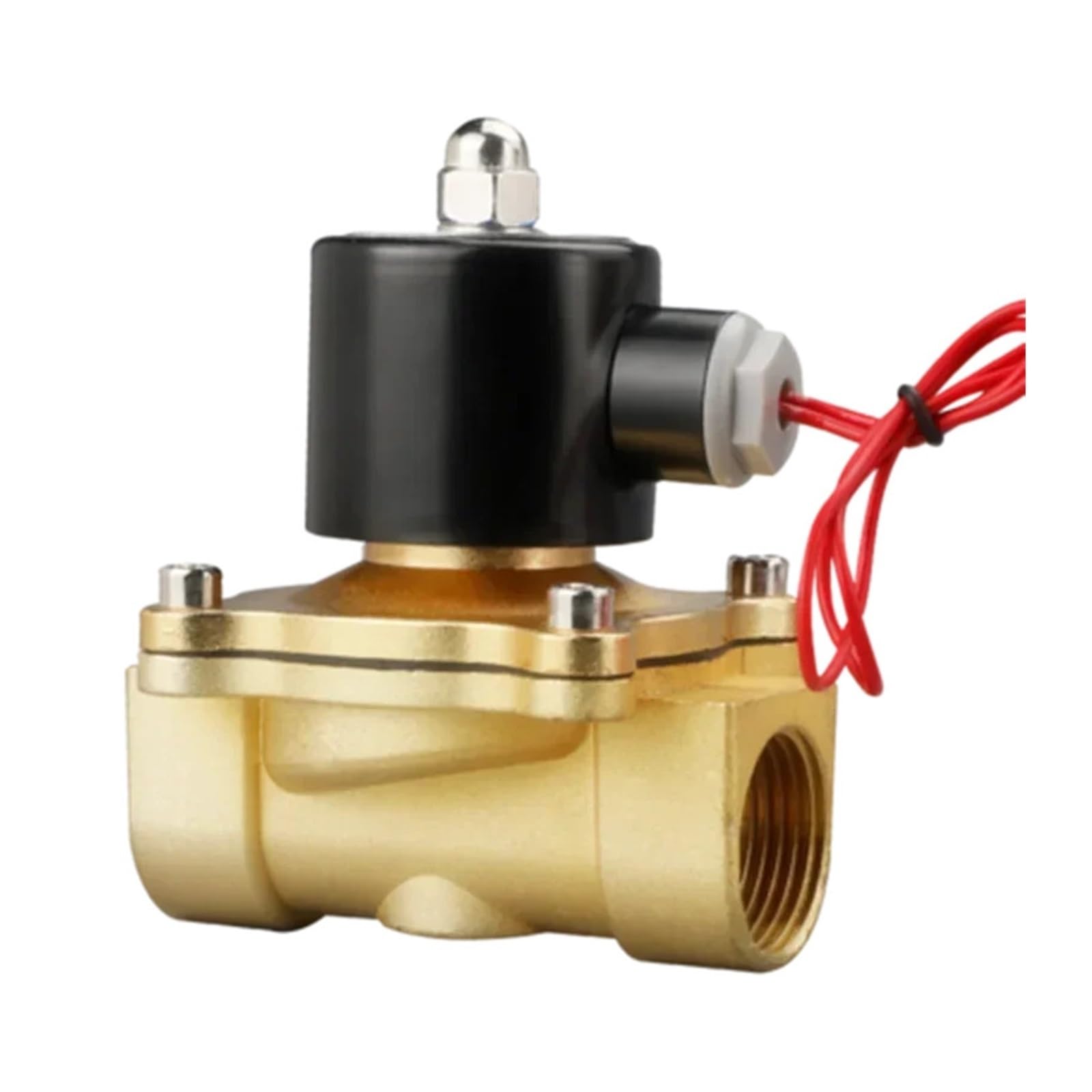 Électrovanne DN40 DC24V normalement fermée pour contrôle eau et air