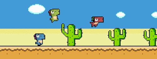 Pixel Dino Run for Fire Tv