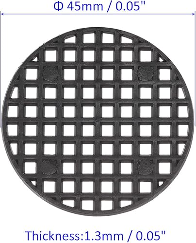 Miniatura 3 de Paquete de 50 almohadillas de malla para agujeros para macetas, rejilla de drenaje para macetas redondas rígidas para bonsái, para exteriores o