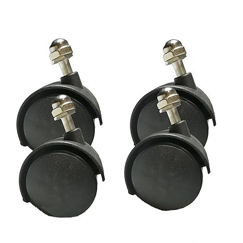 NUHFUFA Paquete de 4 ruedas universales para calentador eléctrico Gree Pioneer Midea, ruedas de repuesto