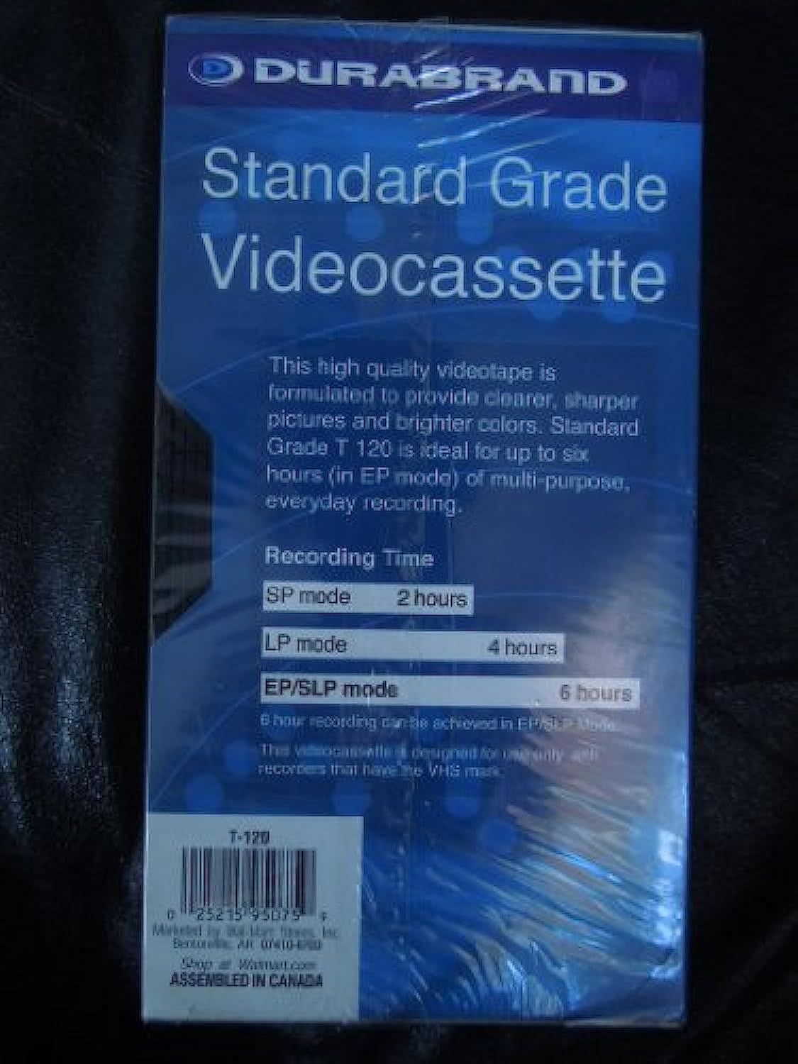Standard Grade VHS Videocassette 6 Hours in Ep Mode-image-38
